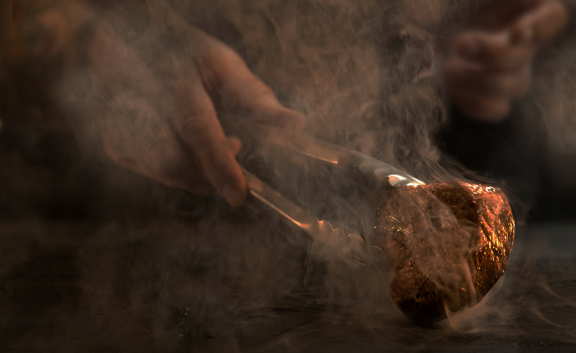 Steak On The Grill