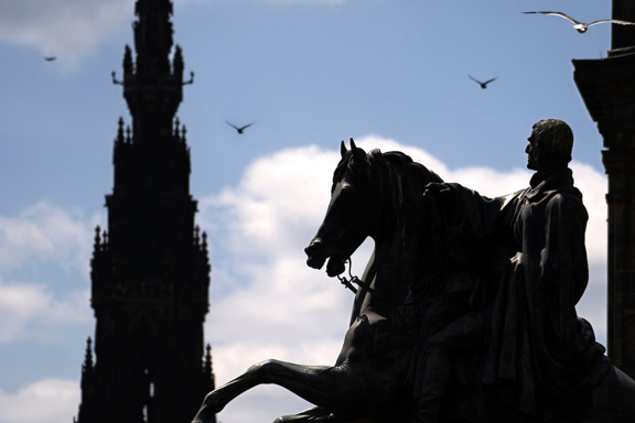 The Royal Mile in Edinburgh