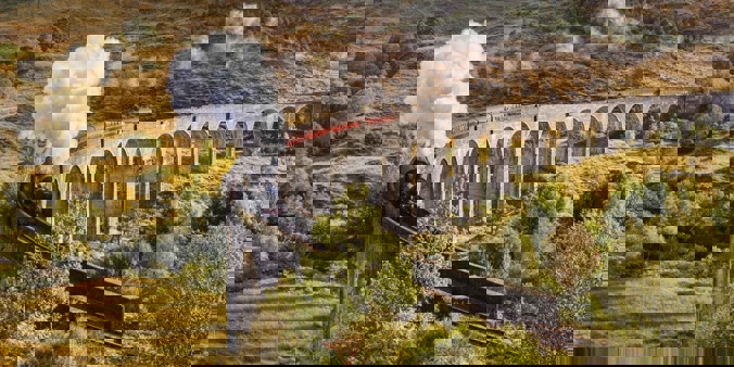 Jacobite On Viaduct