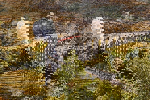 Jacobite On Viaduct