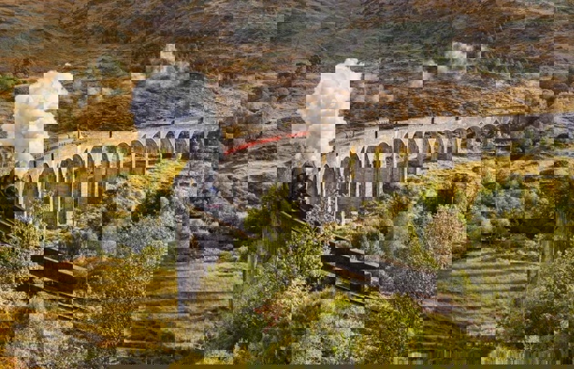 Jacobite on Viaduct