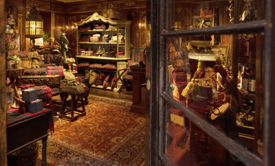 Picture of the Inside of The Witchery Shop
