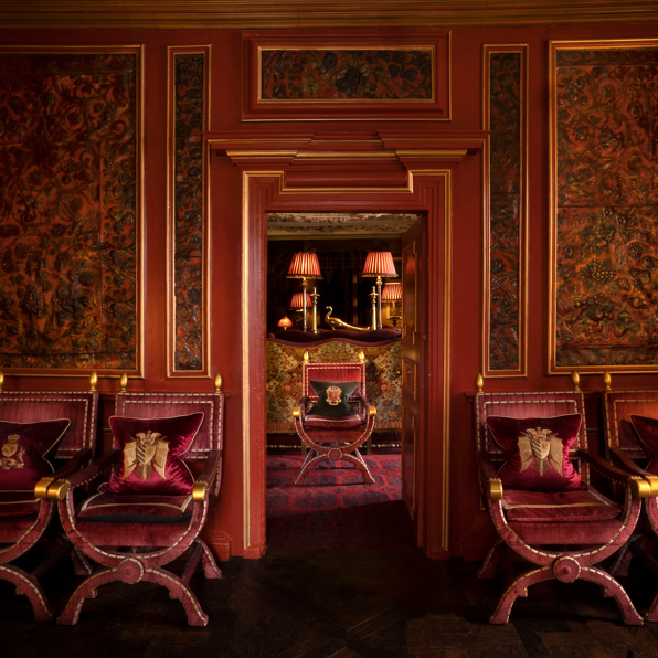 The Leather Room at Prestonfield House